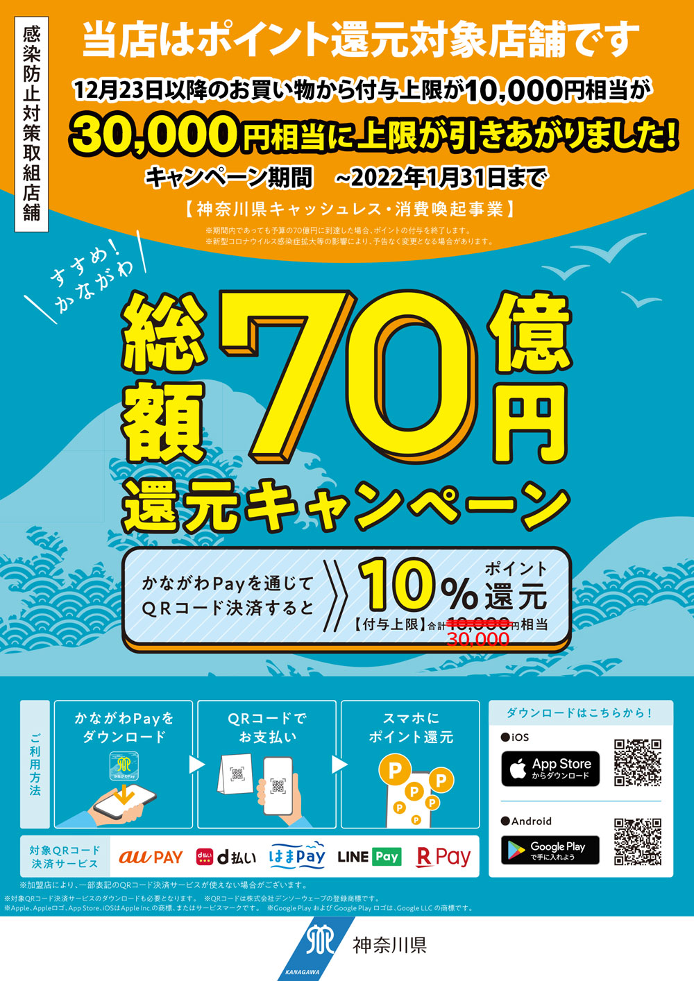 かながわPay上限引上_A3