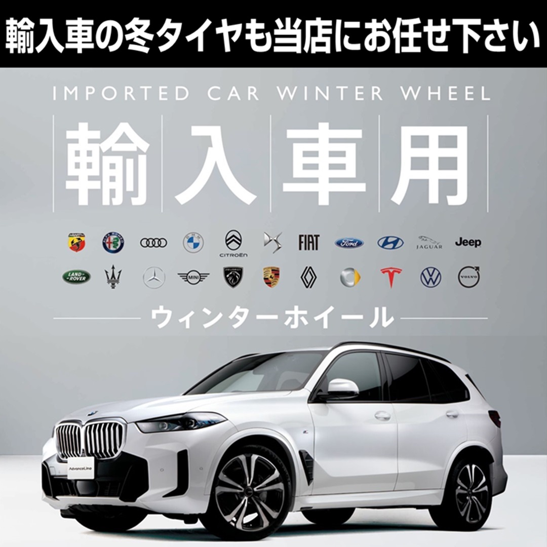 2025年輸入車冬タイヤLINE